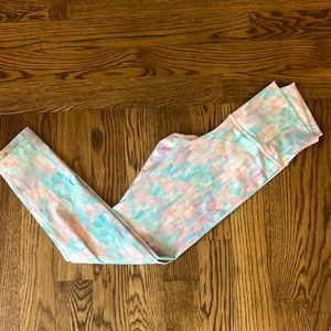 DYI legging with beautiful mosaic detail